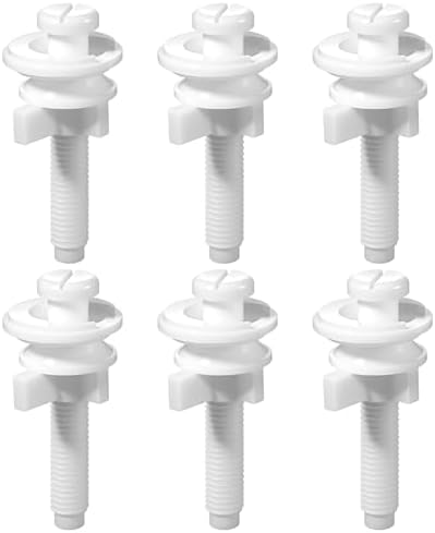 6 PCS Toilet Seat Screws Replacement Toilet Seat Screws Replacement by Unknown