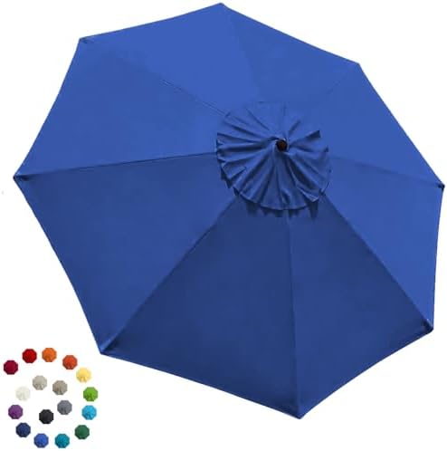 EliteShade USA 9FT Patio Umbrella Replacement Covers 8 Ribs Market Umbrella by EliteShade