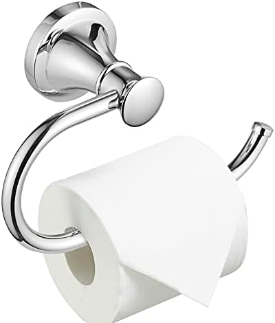 BESy Toilet Paper Holder Wall Mount Bathroom Tissue Holder Polished Chrome by BESy