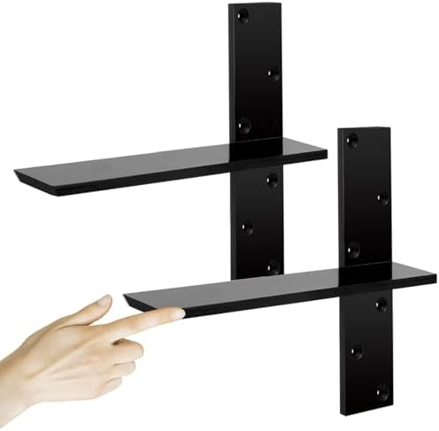 3/8" Thick Heavy-Duty Floating Shower Bench Brackets by Cuguords