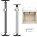 Kingrol 2-Pack Undermount Sink Brackets, 17.7-30.7 in, 330 lb Each by Kingrol