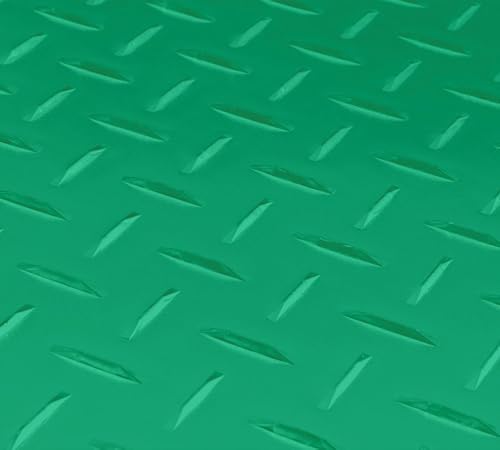12 Pack 4' x 8' Green Ground Protection Mats w/Double Sided Diamond Plated - Image 7