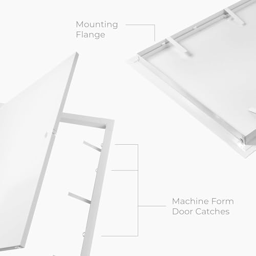 8 x 12 Inch Metal Access Panel for Drywall - Image 5