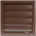 Plastic 4" Brown Air Vent Cover by ECOPROVENT