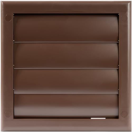 Plastic 4" Brown Air Vent Cover by ECOPROVENT