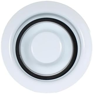 Mr. Scrappy 21-DSFS3-WH 3-Bolt Garbage Disposal Drain Stopper Sink Flange - Image 2