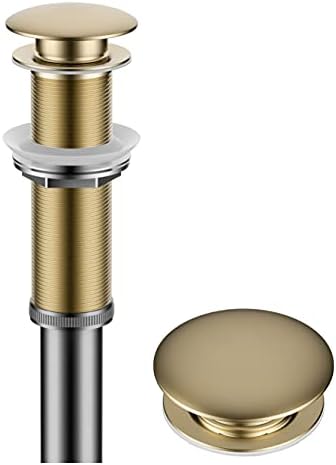 KRAUS Bathroom Sink Pop-Up Drain Assembly in Brushed Gold by Unknown