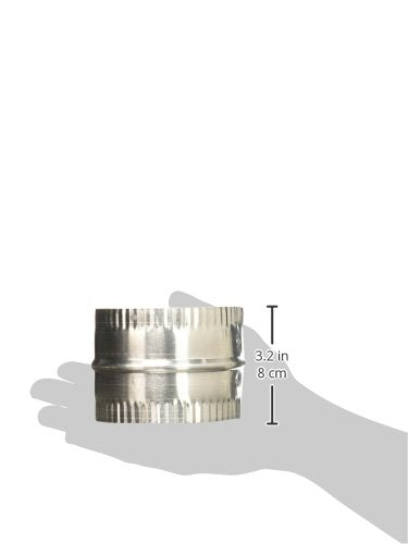 Lambro 244 4-Inch Aluminum Duct Connector - Image 2