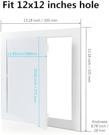 Plastic Access Panel for Drywall - Image 2