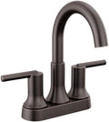 Delta Faucet Trinsic Oil Rubbed Bronze Bathroom Faucet, Bathroom Sink Faucet by Unknown