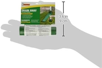Frost King DE200 Standard Plastic Drain Away Downspout Extender, Extends 8-Feet - Image 3