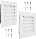 PATIKIL 10 x 10 Inch Gable Vent, 8 x 8 Inch Duct Opening Size by PATIKIL