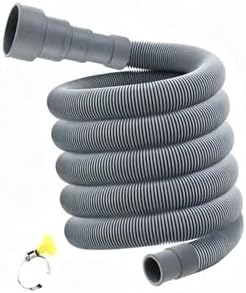 Extension Drain Pipe Strong Steel Rubber Hose Flexible Length Adjustable Washer by Unknown