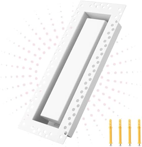 Flush Wall Vent Cover by Solrix