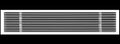 HVAC Premium 48"W X 8"H Linear Aluminum Clip-On Bar Return Air Grille by HVACPremium