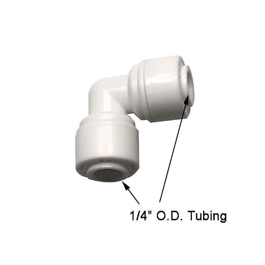 Malida 1/4" OD Tube to 1/4" OD Tube Elbow Quick Connect - Image 3