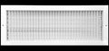 HVAC Premium 24"w X 8"h Adjustable AIR Supply Diffuser by HVACPremium