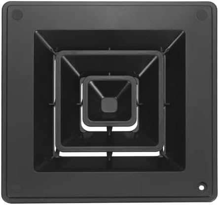 PATIKIL 12 x 12 Inch Square Vent Cover, Plastic Return Air Grille Ceiling Air by PATIKIL