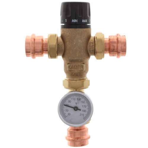 1" Press MIXCAL 3-Way Adjustable Thermostatic and Pressure Balanced Mixing by Unknown