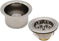 Westbrass CO2195-20 Combo Pack 3-1/2" Wing Nut Twist Style Large Kitchen Sink by Westbrass