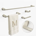 Mega Handles Bathroom Accessory Set Satin Nickel by MegaHandles