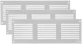 Vent Systems 12" x 4" Inch White Metal Vent Cover by VentSystems