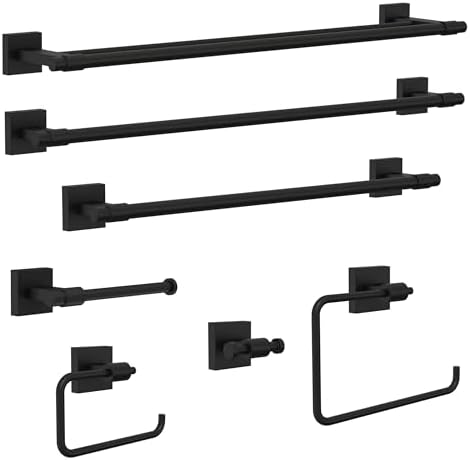 Delta Single Post Toilet Paper Holder | Matte Black | Wall Mount | Maxted - Image 3