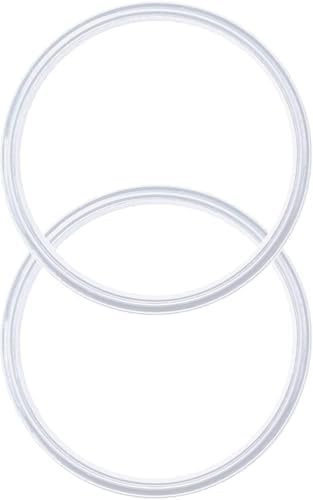 2 Pack - 20 & 10 oz Replacement Rubber Lid Ring, 3.3 Inch Diameter Gasket Seals by CBerg