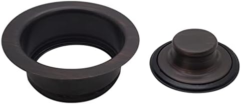 Westbrass D2089-12A 4-1/4" Kitchen Sink Waste Disposal Drain Flange and Stopper - Image 4