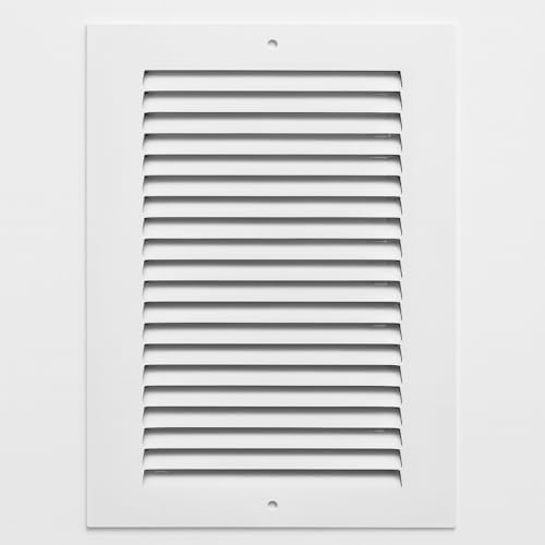 4 x 10 Inch Return Air Vent Cover, Solid Steel HVAC Grille - Image 2
