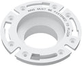 SEAFLO Universal Replacement RV Toilet 3" Floor Flange White by SEAFLO