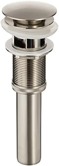 KRAUS Pop-Up Drain with Overflow in Satin Nickel by Unknown