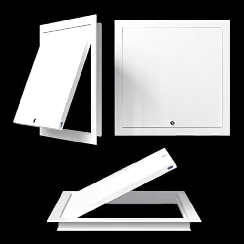Steel Access Panel Door, Lockable Reinforced Metal Construction - Image 5