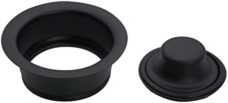 Westbrass D2089-62 4-1/4" Kitchen Sink Waste Disposal Drain Flange and Stopper - Image 3