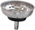 EZ-FLO Spring Clip Replacement Basket, 3-1/2 Inch Diameter, Stainless Steel by EZ-FLO