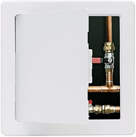 Access Door 6" X 9" Plastic Access Panel Removeable/Reversable Door - Image 2