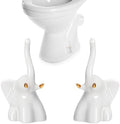 FillTouch Toilet Bolt Covers, Decorative Ceramic Caps by FillTouch