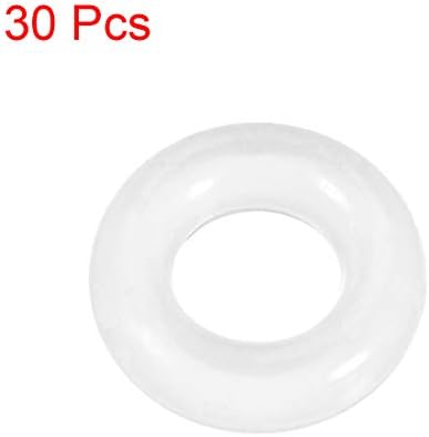 uxcell 30Pack Silicone O-Ring 8x4x2mm VMQ Seal Rings Gasket - Image 3
