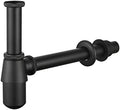 Bathroom Bottle P Trap Waste Pipe 1-1/4 inch Slip Inlet Drain, Lavatory by Miraga