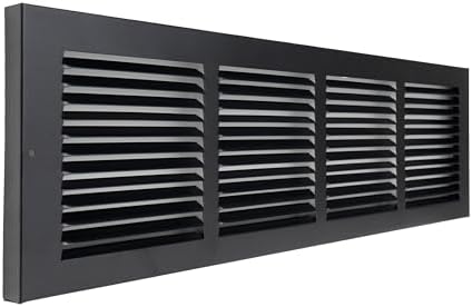 Fits 24x6 Duct Opening | Steel Baseboard Return Air Grille by Handua | Vent - Image 3