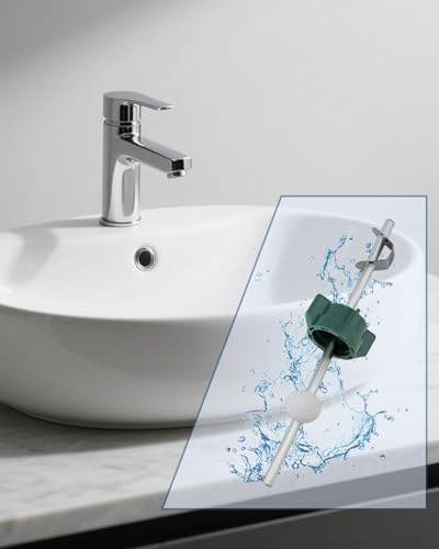 Lavatory Pop Up Center Piece Assembly, Sink Ball/Pivot Rod Sink Stopper - Image 7