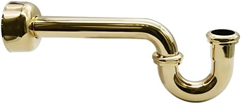 Westbrass A400-1-01 1-1/2" OD 17 gauge P-Trap by Westbrass