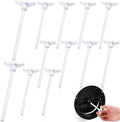 Wonderjune 12 Pcs Round Ceiling Diffuser Key Handle, Cover 6" 8" 10" 12" by Wonderjune