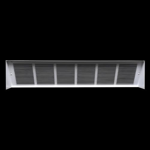 Fits 30x6 Duct Opening | Steel Triangular Baseboard Return Air Grille by Handua - Image 4
