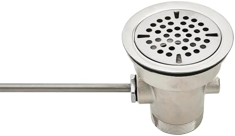 Kratos 29N-123 Waste Valve, Twist Handle, 3-1/2" Sink Opening - Image 2