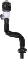 Sink Drain Pipe, Flexible P Trap Drain Kit, Anti Clogging Basket Filter by Unknown