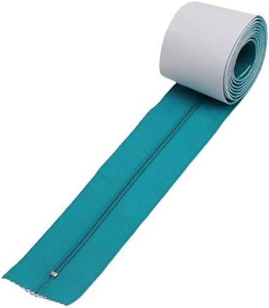 Pssopp 2pcs Nylon Double Side Indoor Outdoor Dust Barriers Peel Stick Zipper by Pssopp