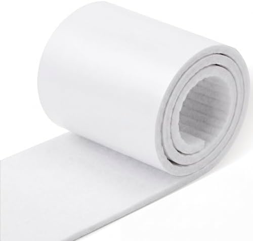 Jecery Adhesive Felt Roll, 1/4" X 6" X 1.25 Yard by Jecery