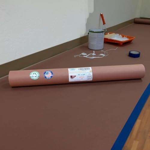 IDL Packaging Red Rosin Masking Paper 36" x 1992", Surface Protection by IDLPackaging