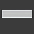 Linear Bar Air Grille 32" X 8", Aluminum Air Supply/Return Grilles, Easy Air by Powrocket